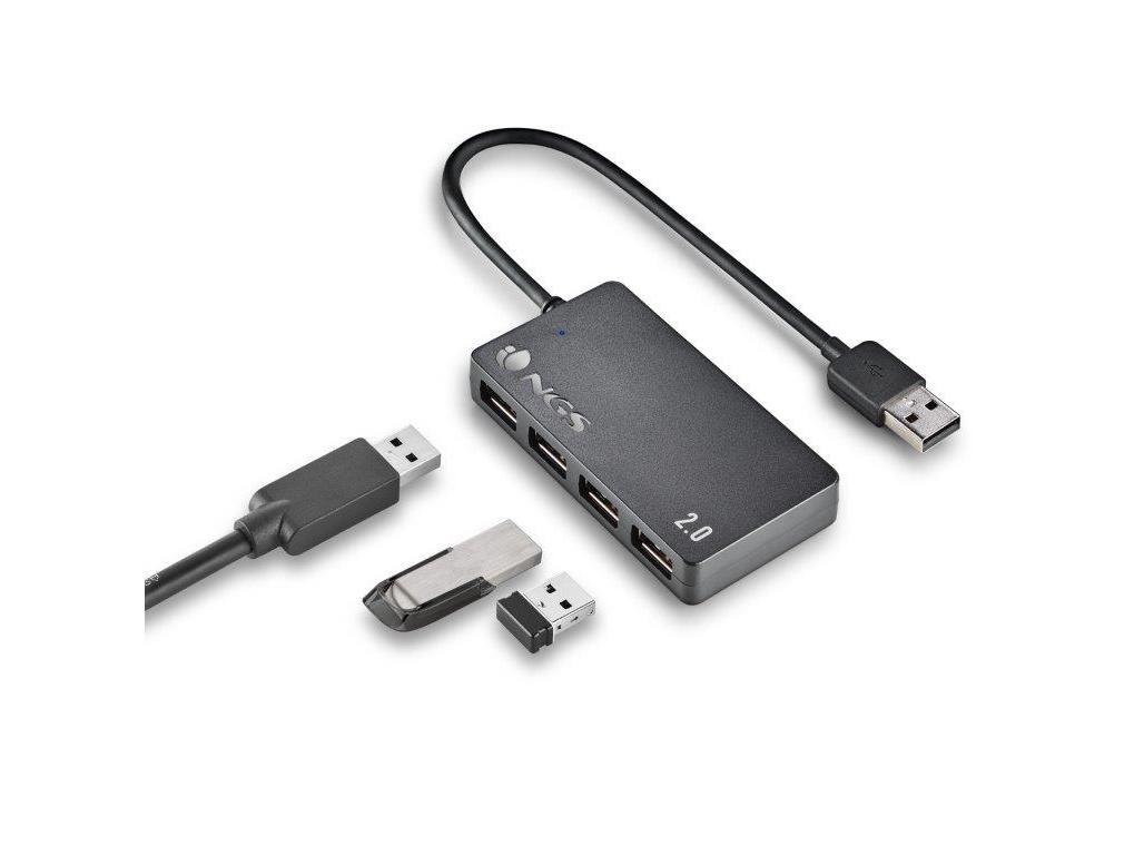 HUB NGS IHUB4TINY 4 PORTAS USB 2.0