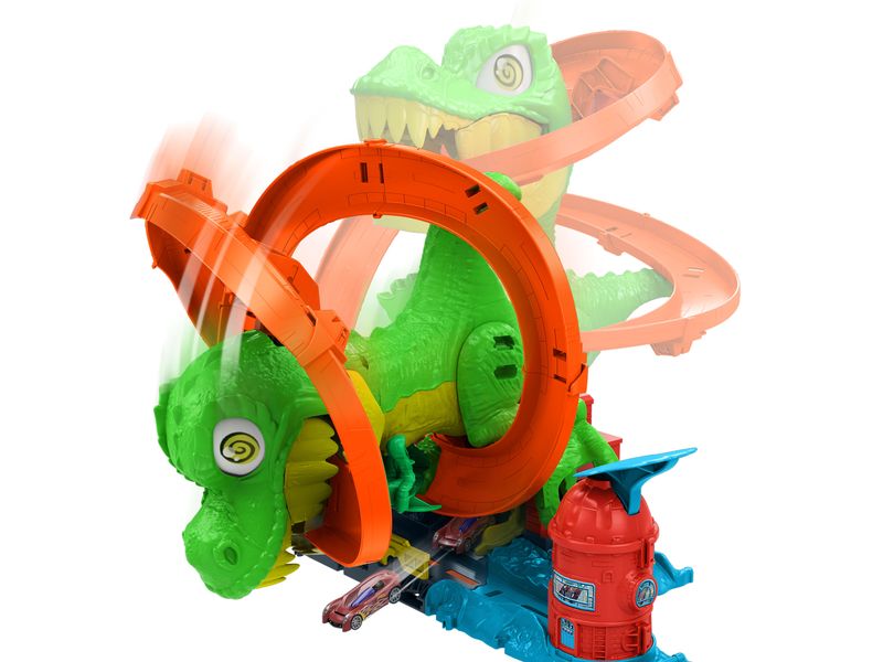 Hot Wheels Hot Wheels City T-Rex-Schlacht Spielzeugfahrzeug