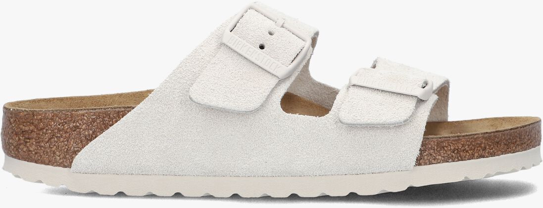 witte birkenstock slippers arizona dames
