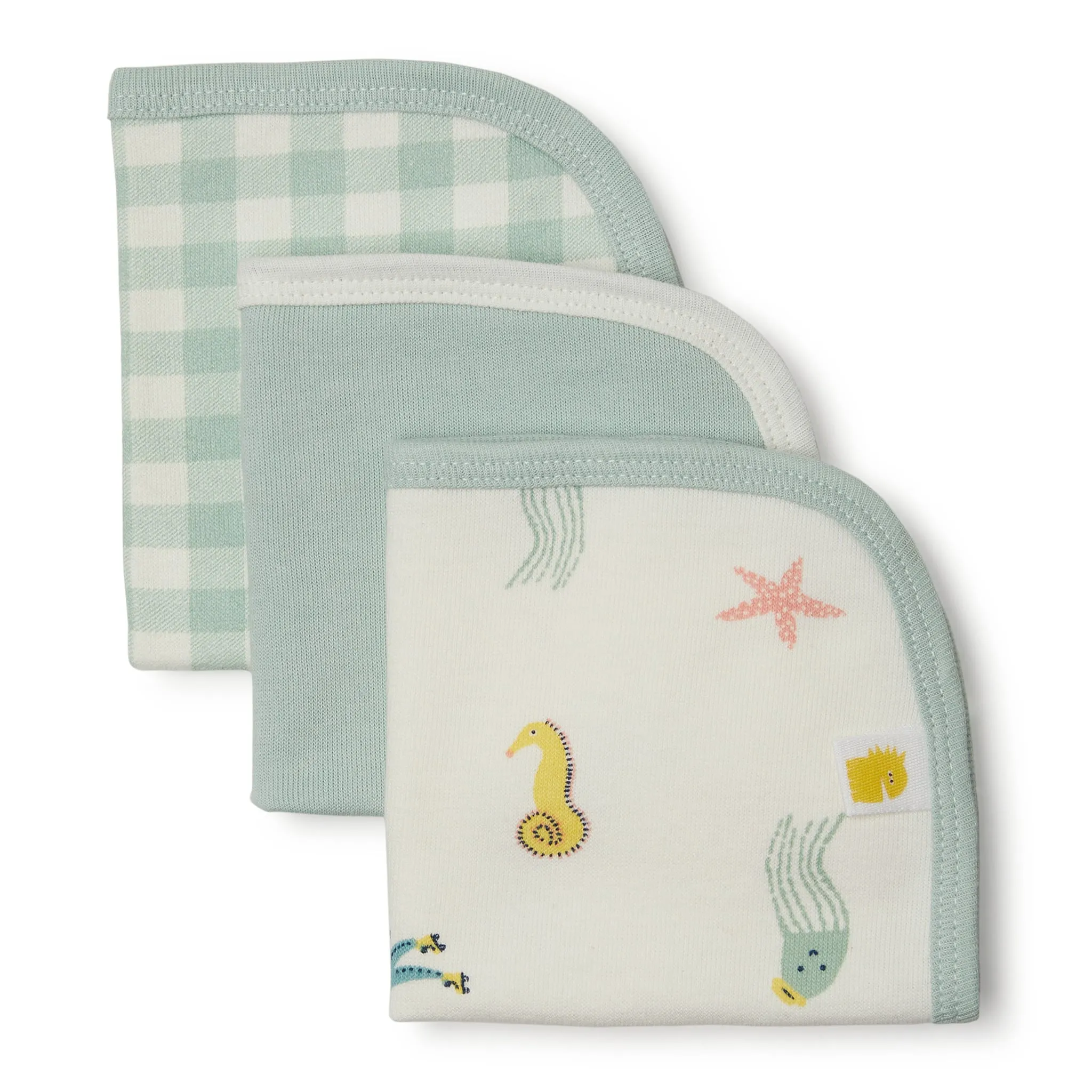 Rise Little Earthling Débarbouillettes (3) - Sous la Mer