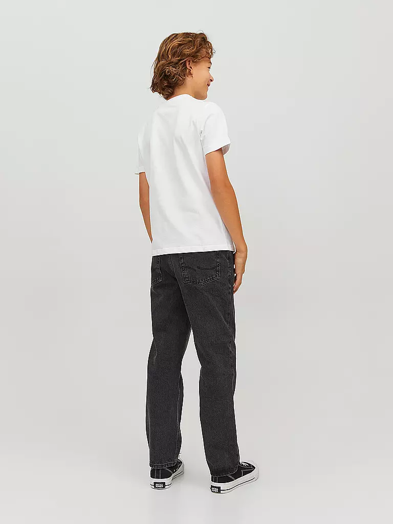 JACK & JONES Jungen Jeans Relaxed Fit JJICHRIS  schwarz