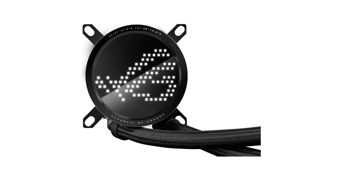 ASUSROG RYUO III 240 ARGB waterkoeling  (Zwart, 4-pins PWM fan-connector)