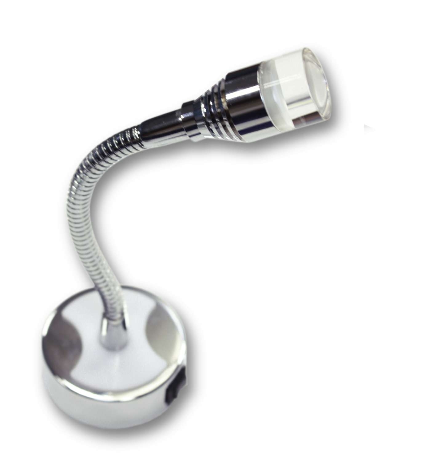 Dimatec Leseleuchte Flexi LED 1 Watt Chrom