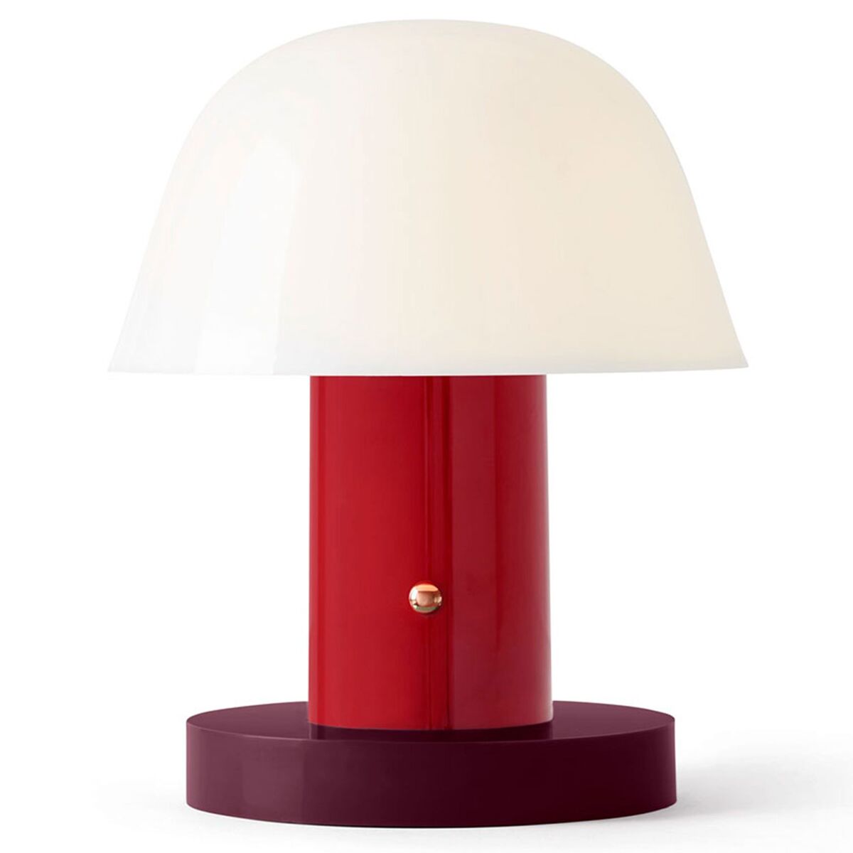AndTradition Setago JH27 bærbar lampe, maroon