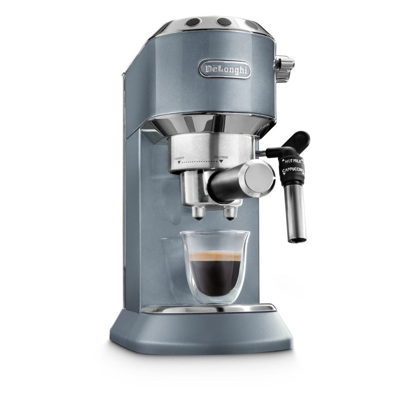 Delonghi EC 785.AE Dedica Metallics silber Siebträgermaschine