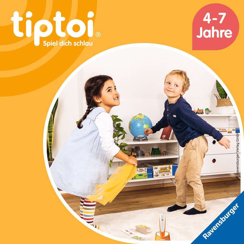 Ravensburger Spiel tiptoi® ACTIVE Dschungel-Olympiade