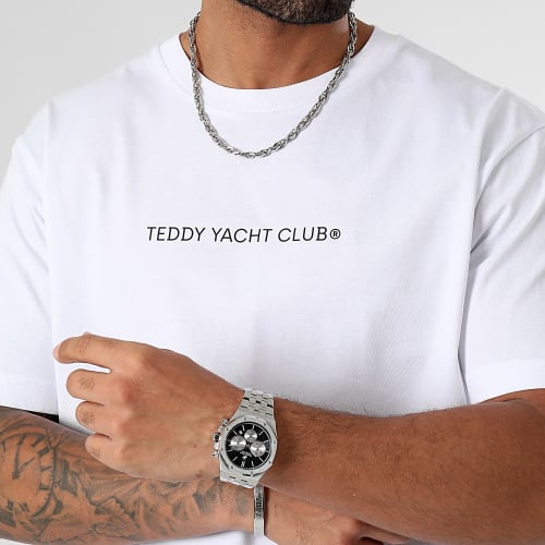 Tee Shirt Oversize Large Street Couture Gradient Blanc