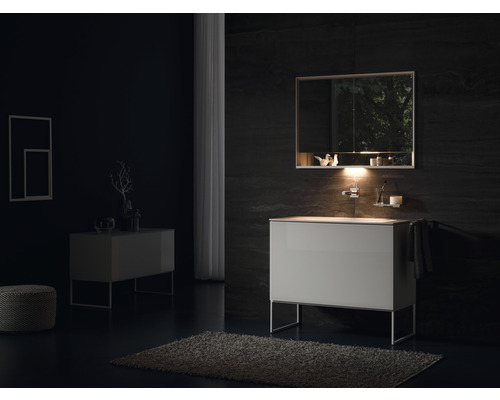 KEUCO Royal Lumos spiegelkast, 80 x 16,5 x 73,5 cm, gespiegeld, 2-deurs, LED, IP 24, 723