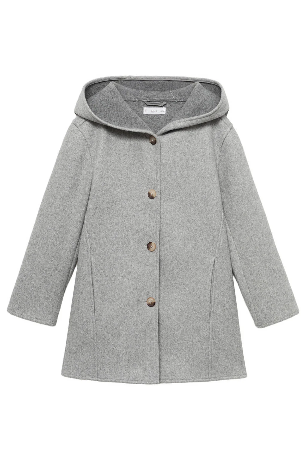 Mango Kids manteljas herfst grijs
