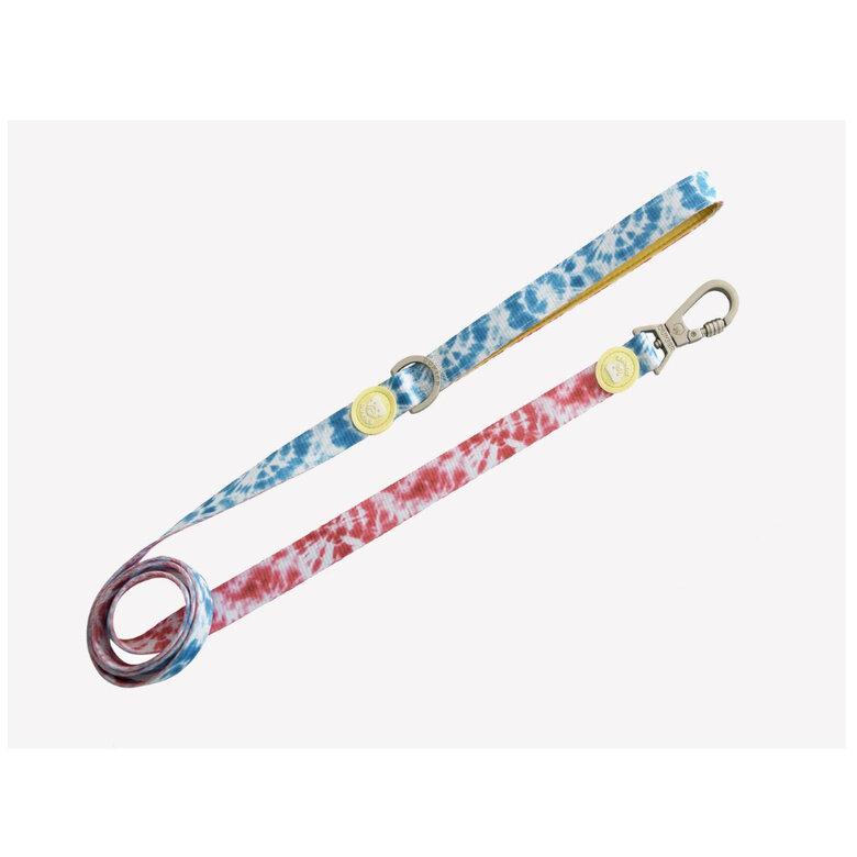 Guia para cães Dukier com estampa tie-dye