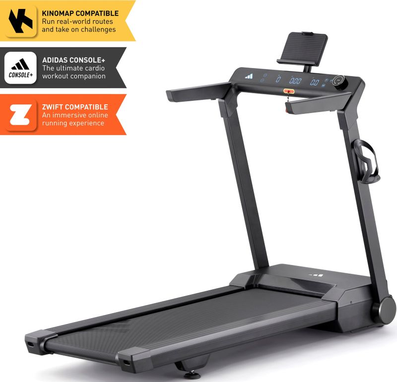 Adidas T-24c Loopband - Met Bluetooth - Snelheidsbereik 1 - 18 km/u - 2 PK Motor