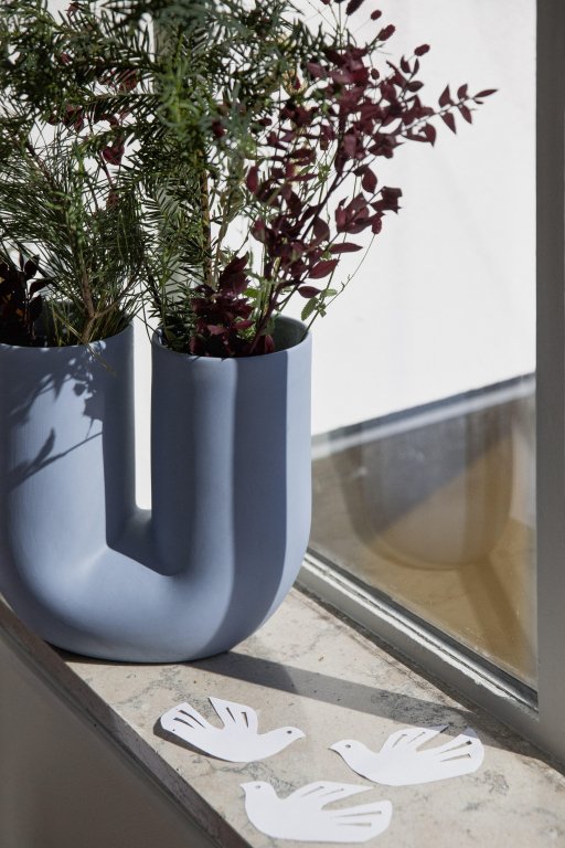 Muuto Kink vaas u vorm Dusty Lilac