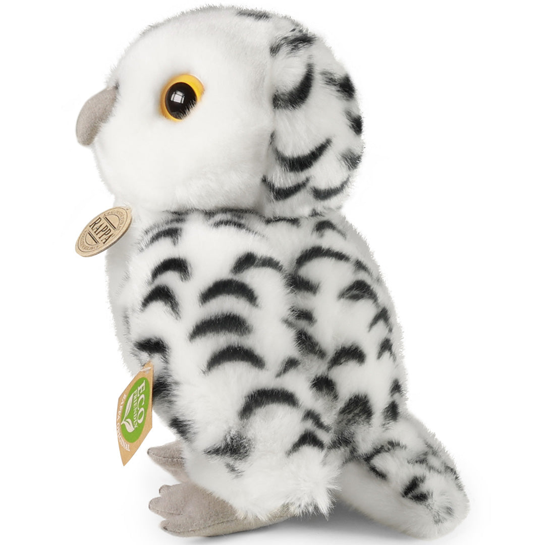 rappa knuffeluil wit - 25 cm