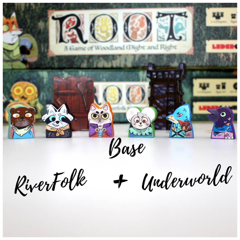 Root Monde Souterrain - Set d'autocollants
