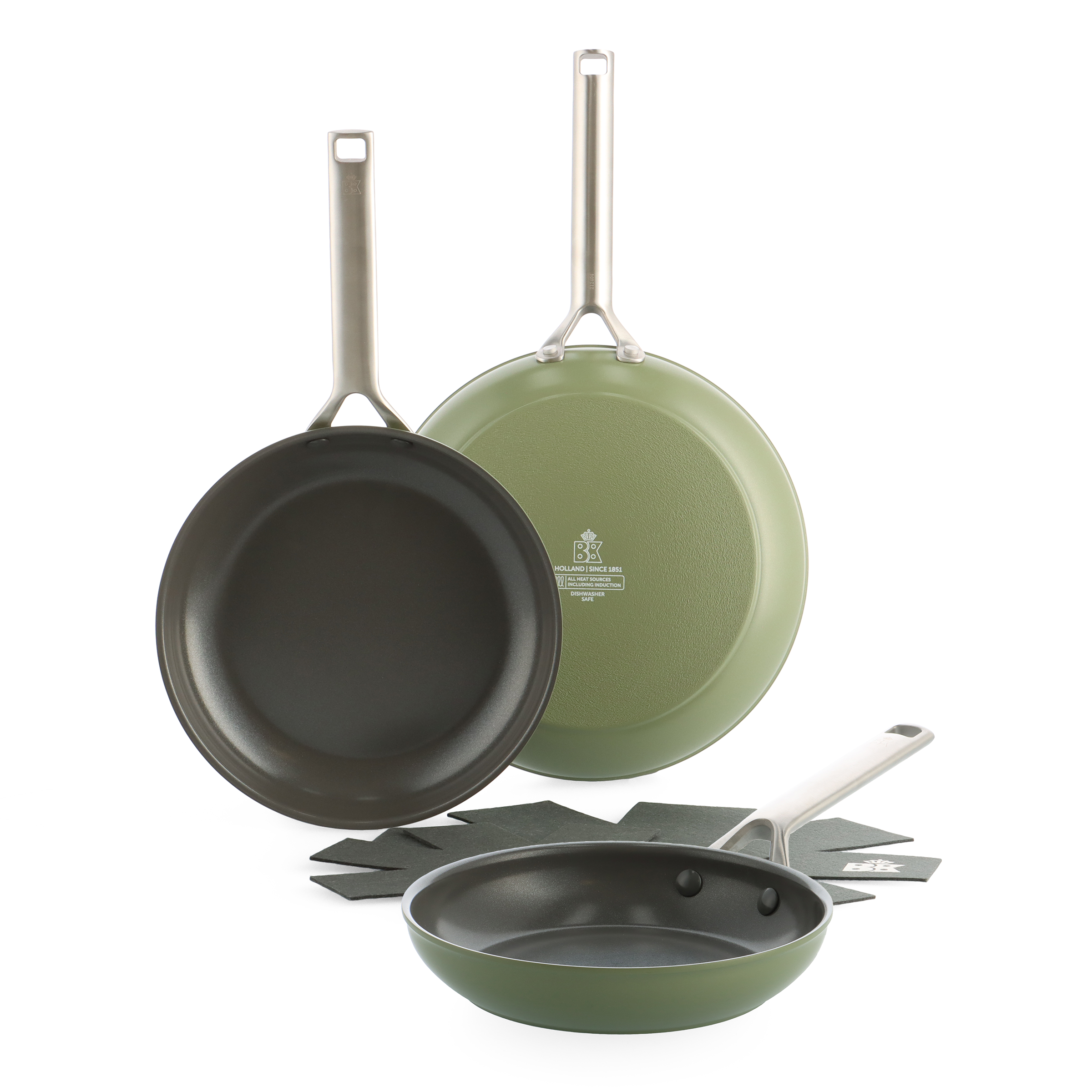 Sublime 3-delige set Olive Green