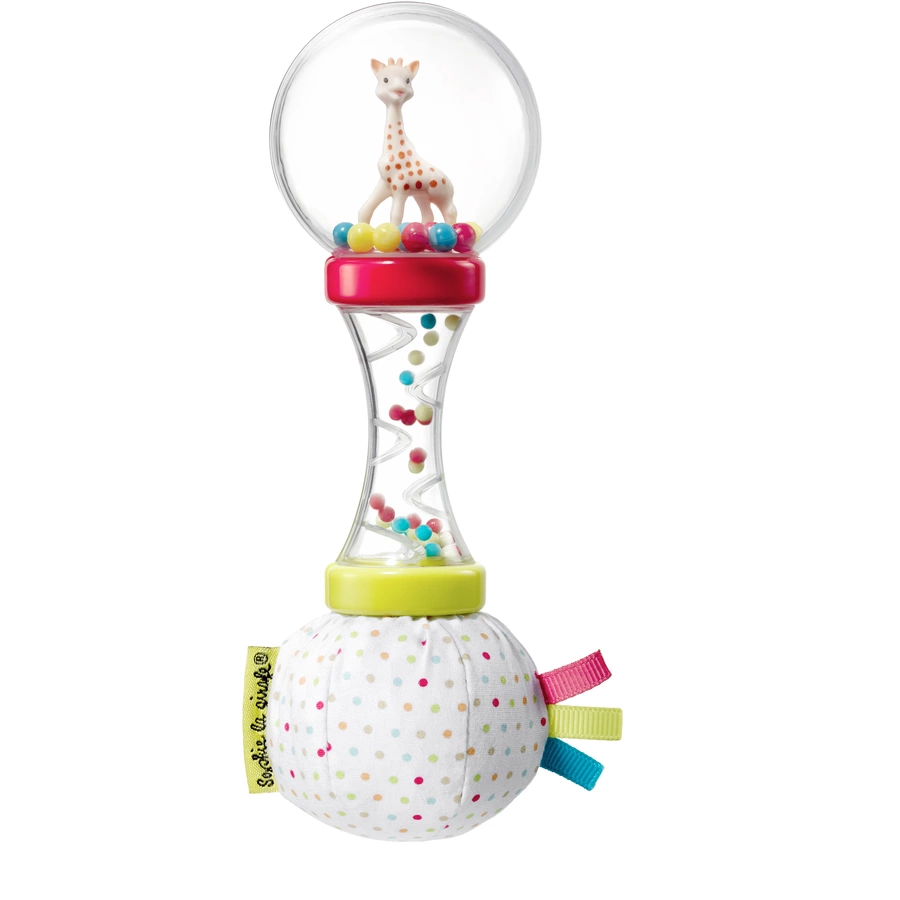 VULLI Sophie la girafe® Willkommensgruß Set Nr. 4 Sophie la girafe® + Rassel