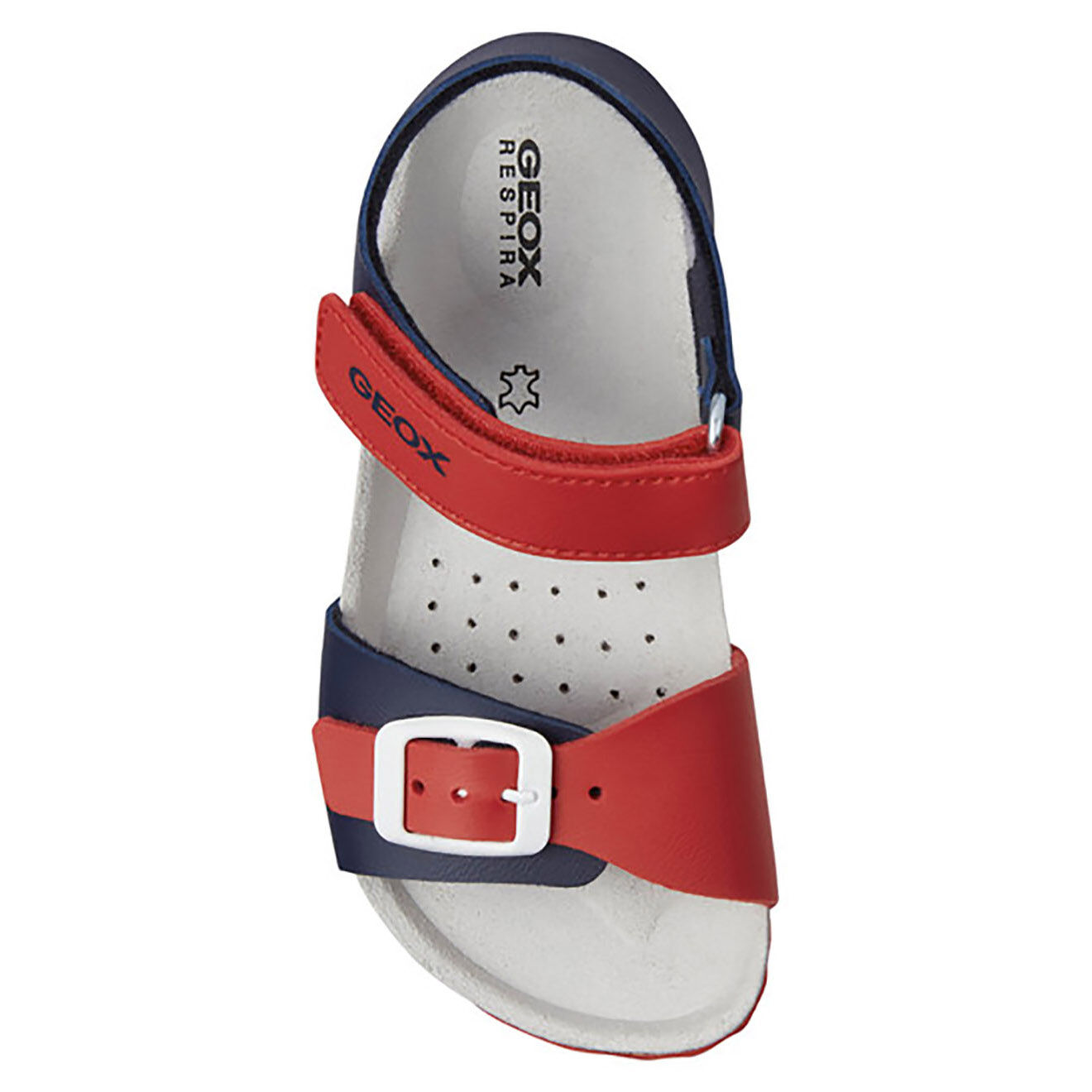 Geox Sandales Ghita bleu marine/rouge