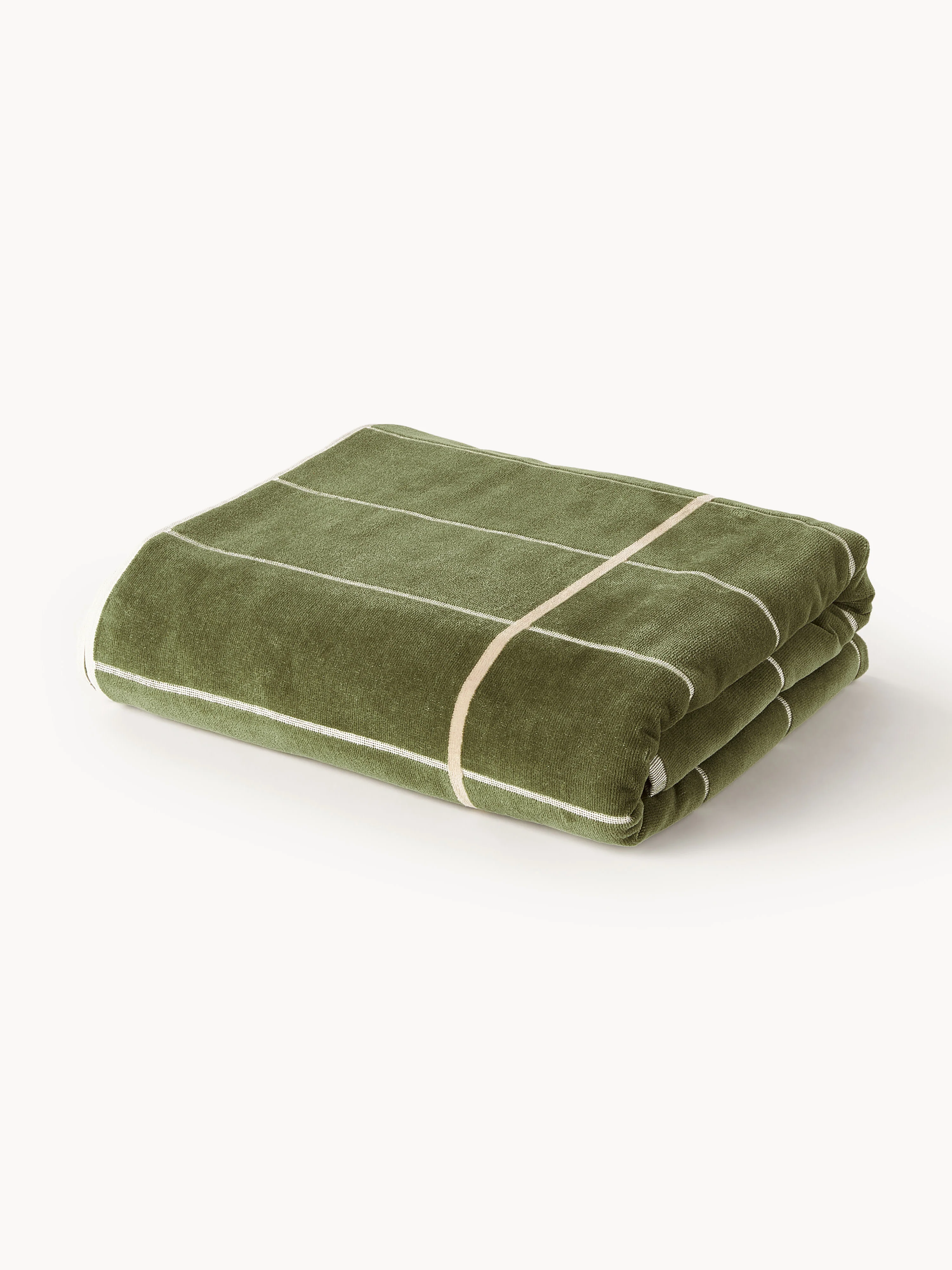 XL strandlaken Ivone met strepen
