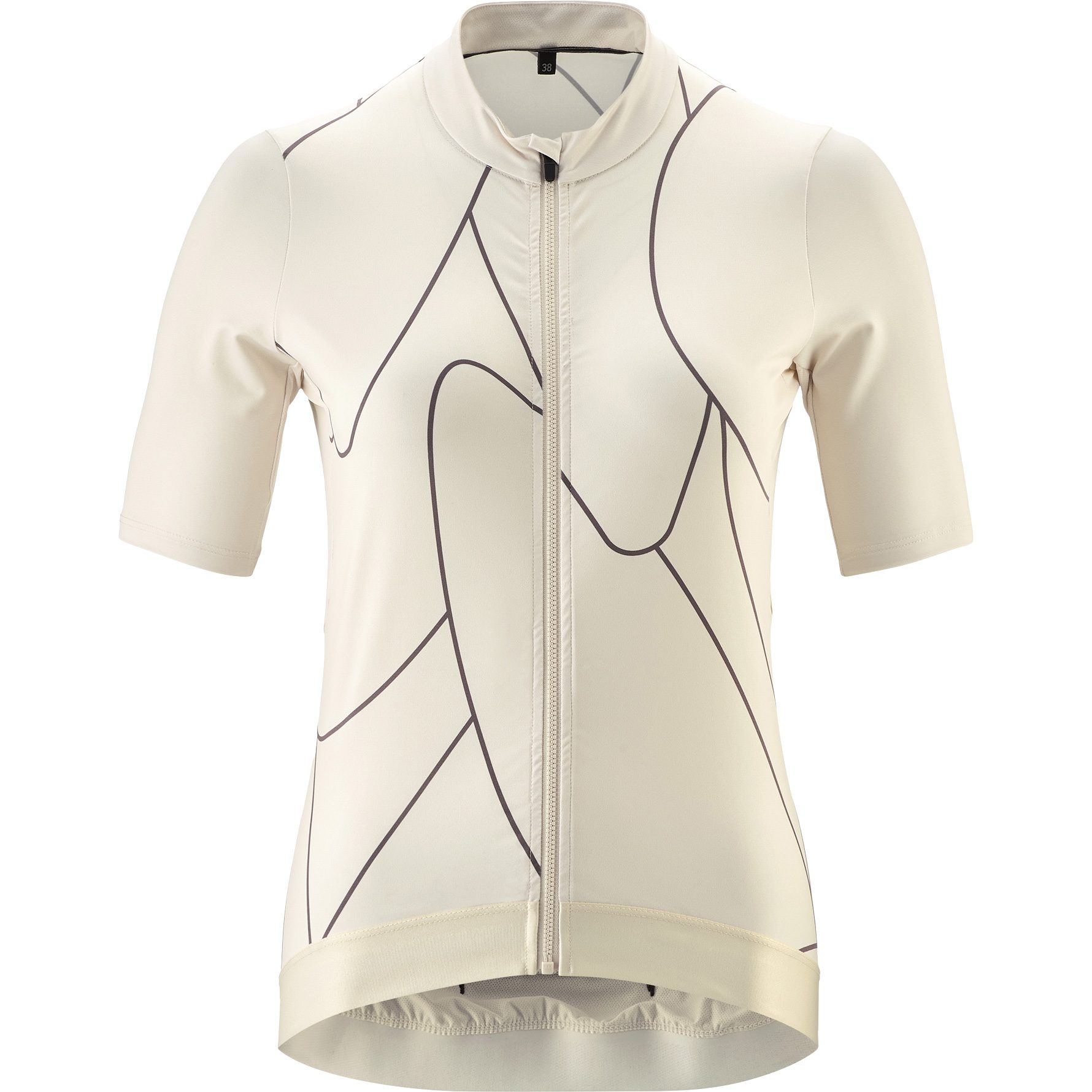 Gonso Road Radtrikot Damen chateau gray