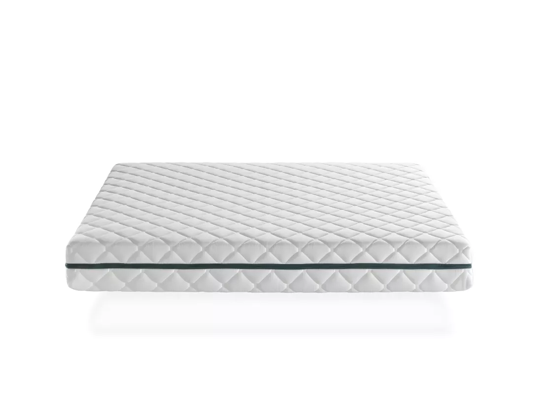 Matelas Déhoussable 140X190 EROS, Epaisseur 22 CM, Mousse Adaptative, Ergonomique. Soutien Equilibré