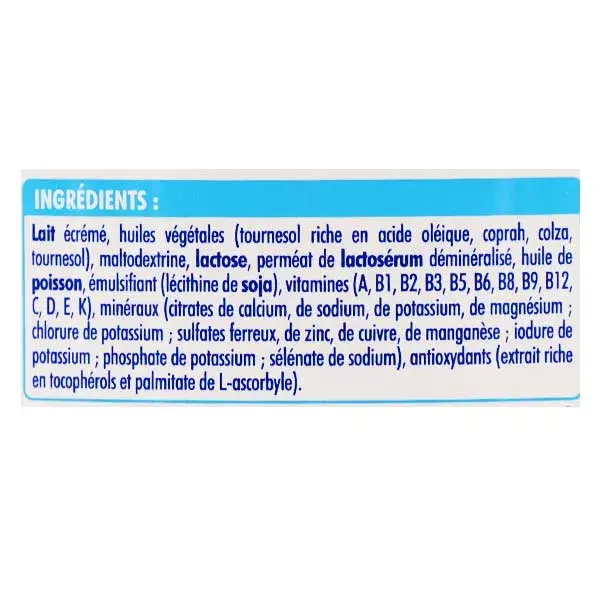 Nidal Lait en Poudre 2ème Âge 6-12m 800g