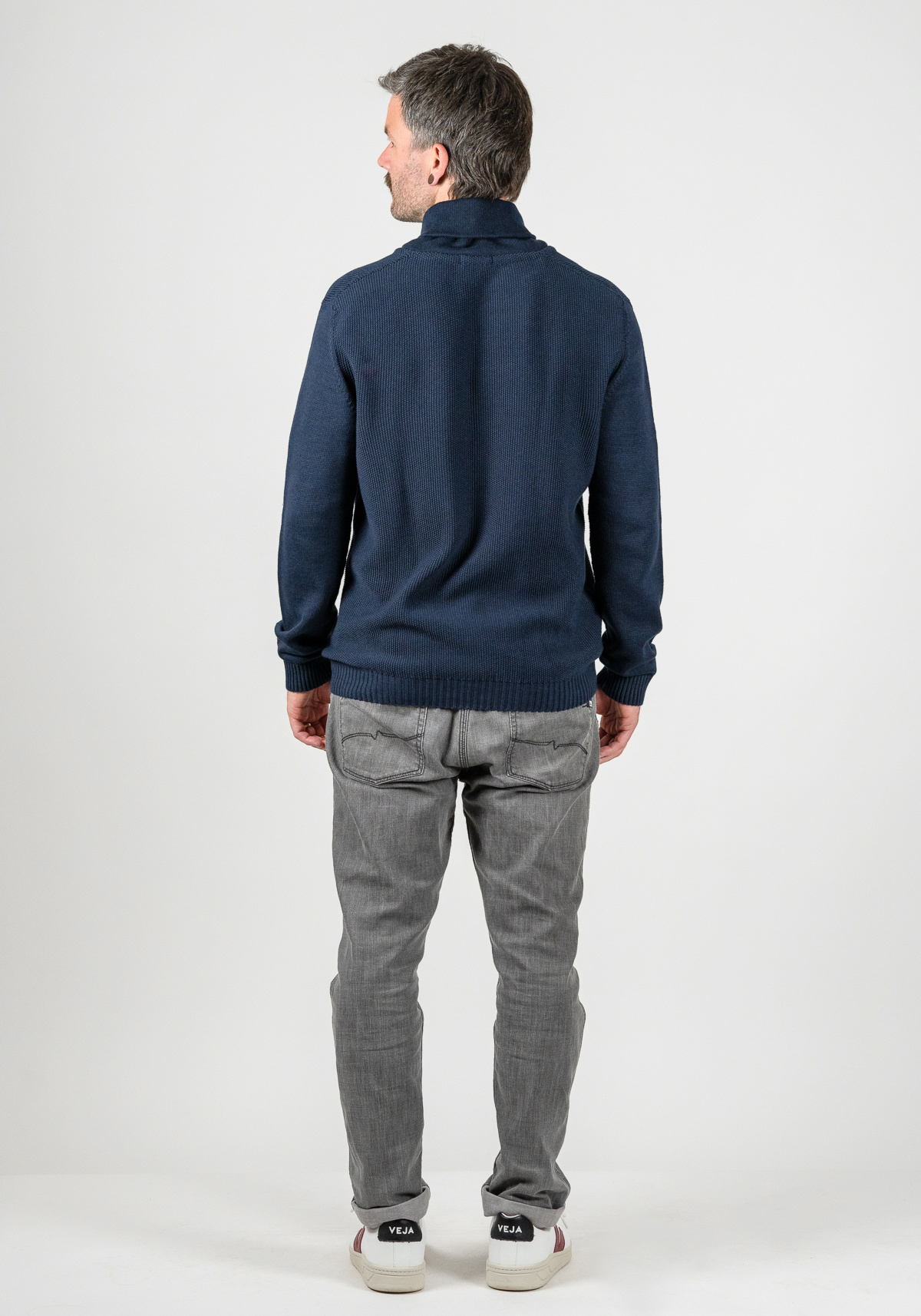 WE ARE ZRCL Seemanns-Pullover Paul Sailor Swiss Edition Blue