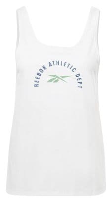 Débardeur Reebok Workout Ready Supremium Graphic Femme Blanc