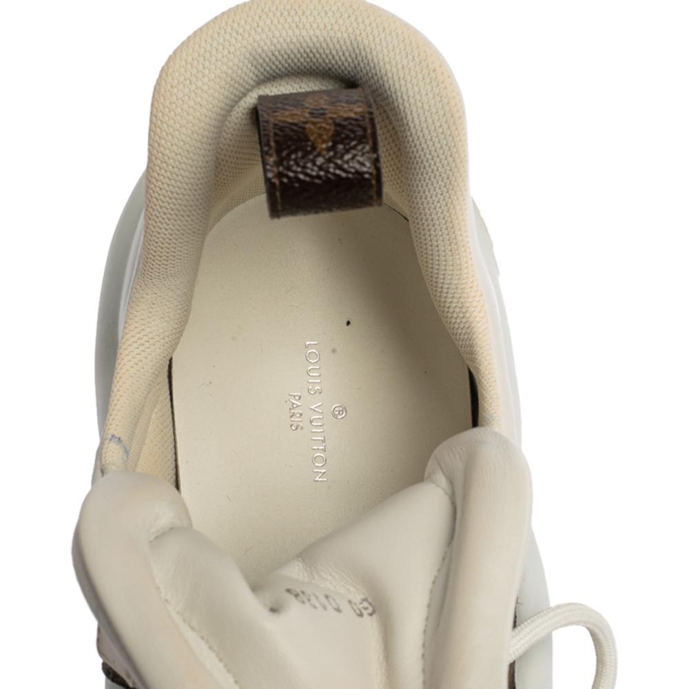 Louis Vuitton White Monogram Canvas and Mesh LV Archlight Sneakers