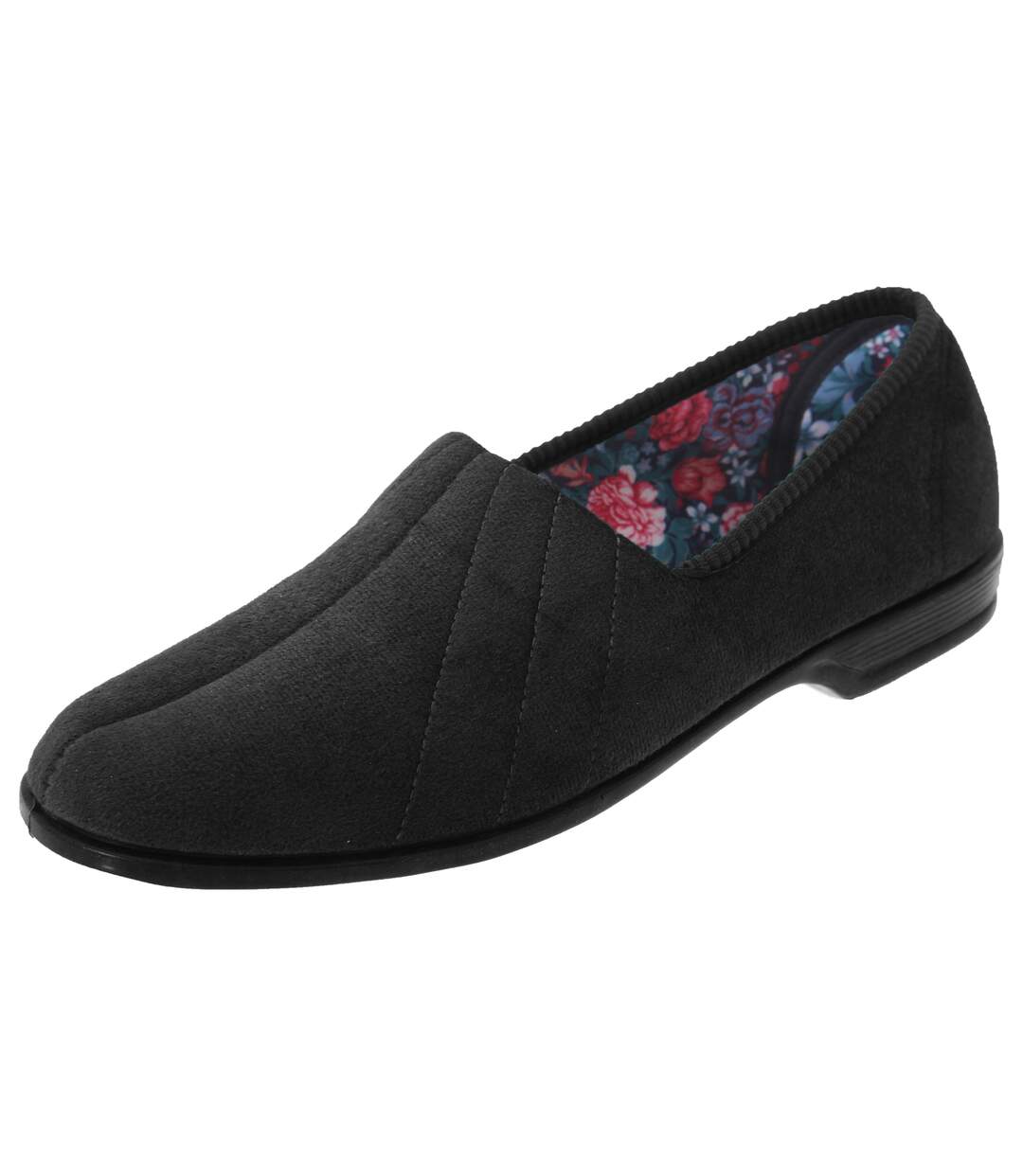 Sleepers Audrey III - Chaussons en velours - Femme (Noir) - UTDF501