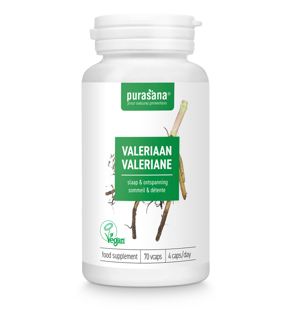 Purasana Valeriaan/Valeriane Vegan (70 capsules)