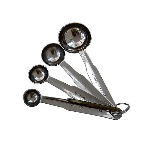4 cuillères mesures en inox De Buyer
