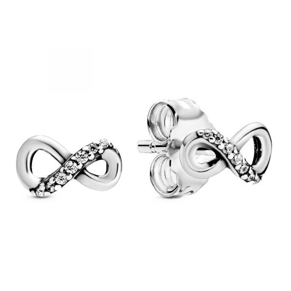Pandora Joalheria Brincos Infinity Brilhantes 298820c01