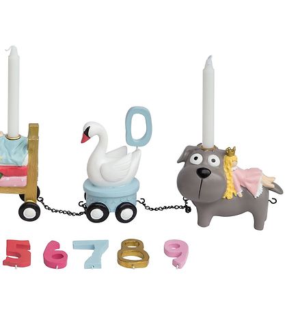 Kids by Friis Geburtstagszug - 45 cm - Adventure Girl