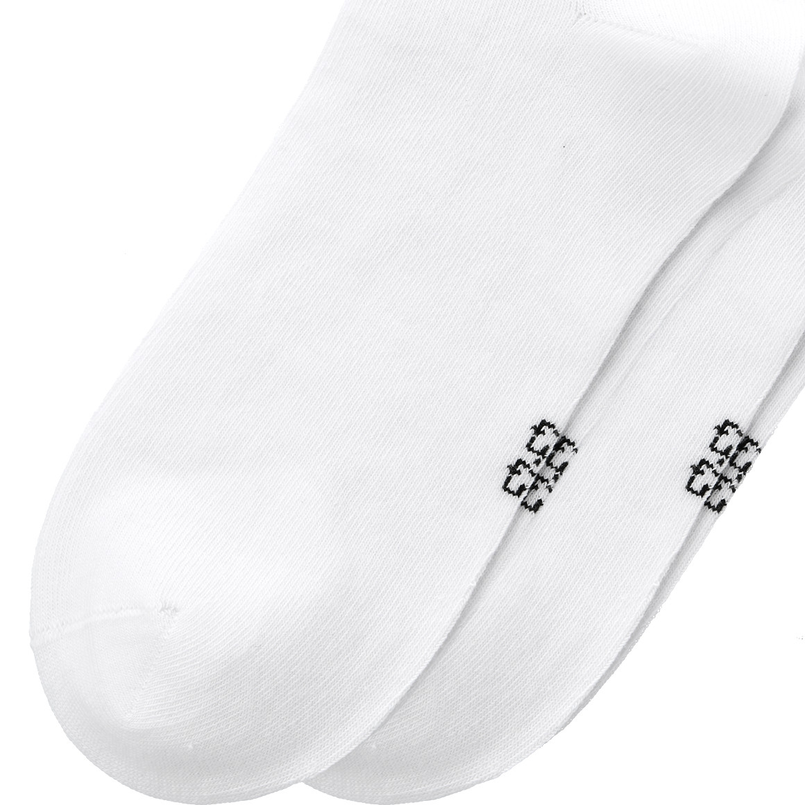 VanVaan 2 Paar Herren Sneaker-Socken in Knöchelhöhe weiss