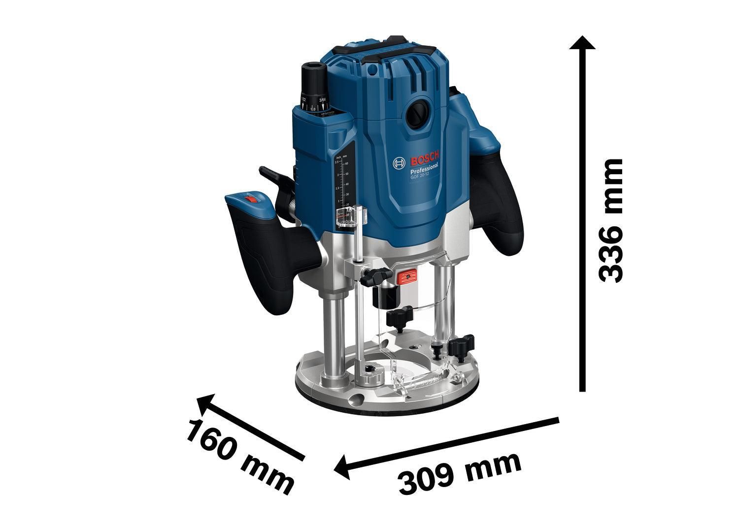 Bosch Professional GOF 20-12 Bovenfrees 230V 2000W - 0601627220