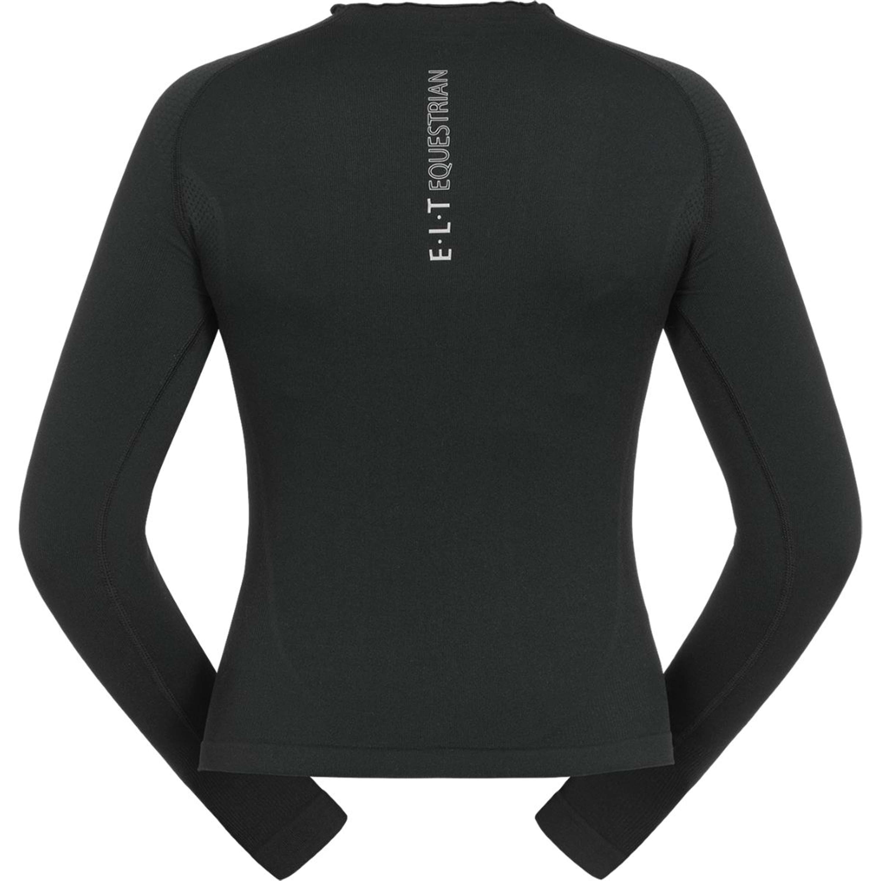 ELT Shirt Functional Richmond Lange Mouwen Zwart