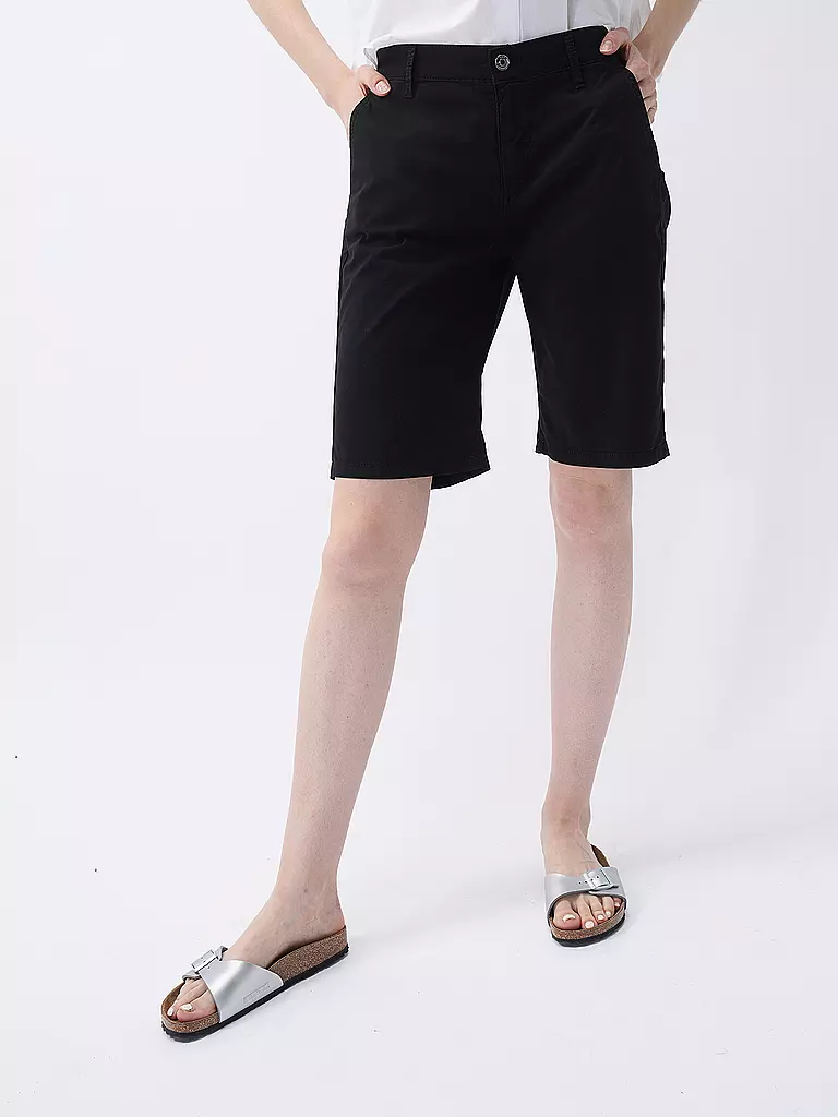MAC Chinoshorts schwarz