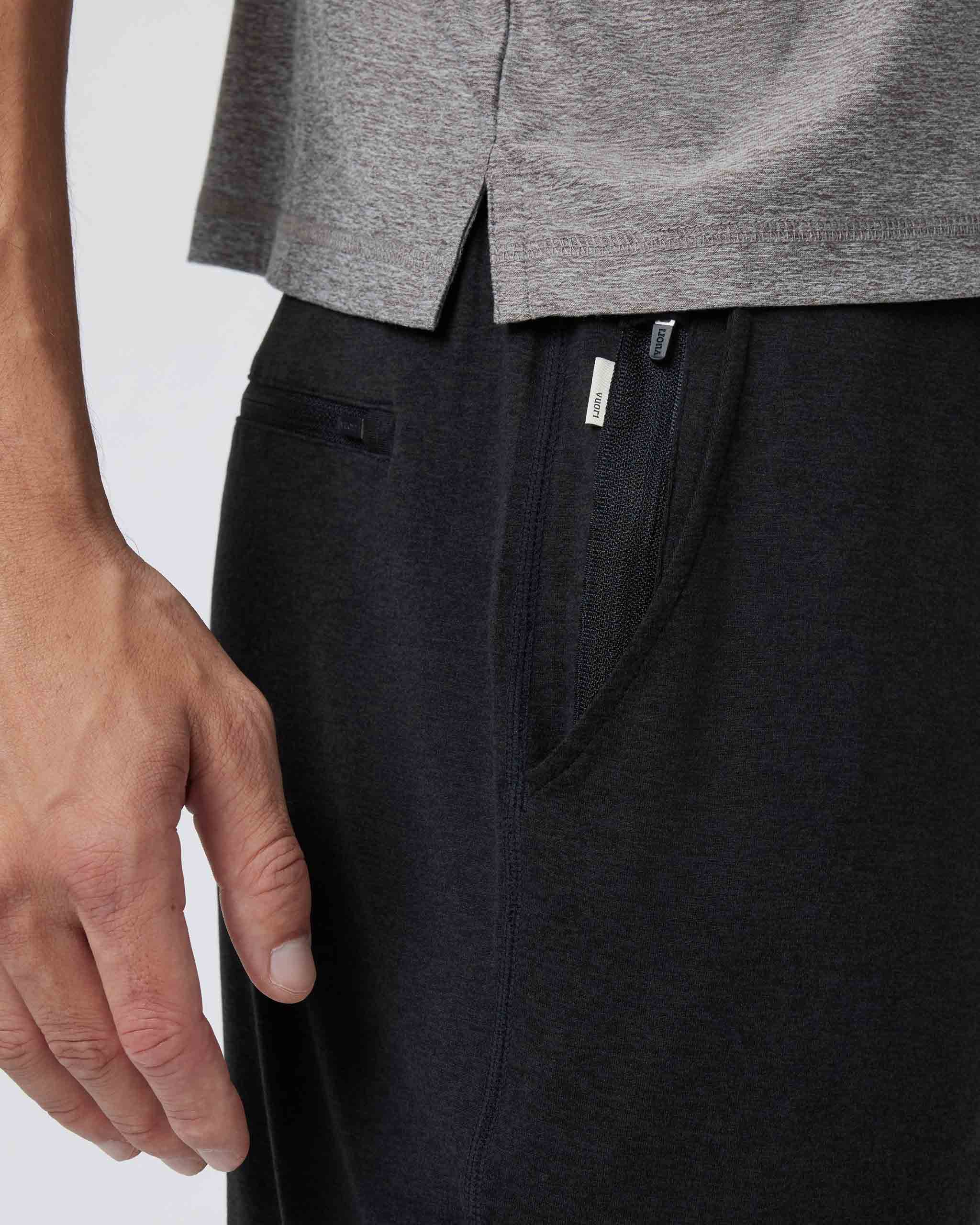 Ponto Short Herre Black Heather