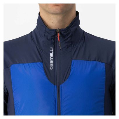 Vestes Manches Longues Castelli Fly Thermal Bleu
