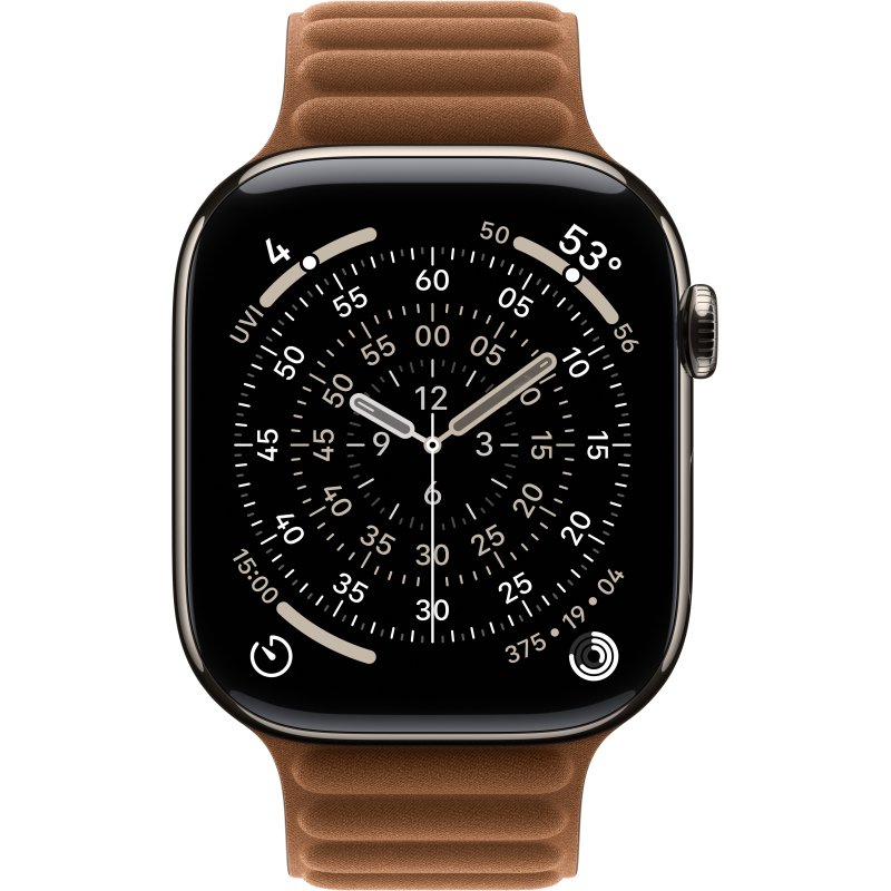 Apple MGDG4ZM/A accessoire intelligent à porter sur soi Bande Caramel Polyester