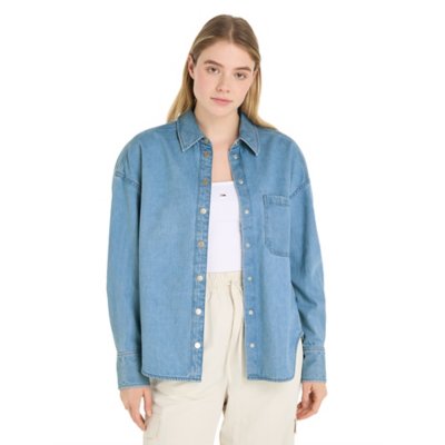 Chemise à manches longues femme Denim OverExt TOMMY HILFIGER