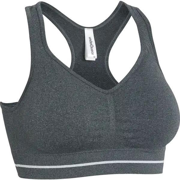 Soft-Bustier blau-melange Gr. M