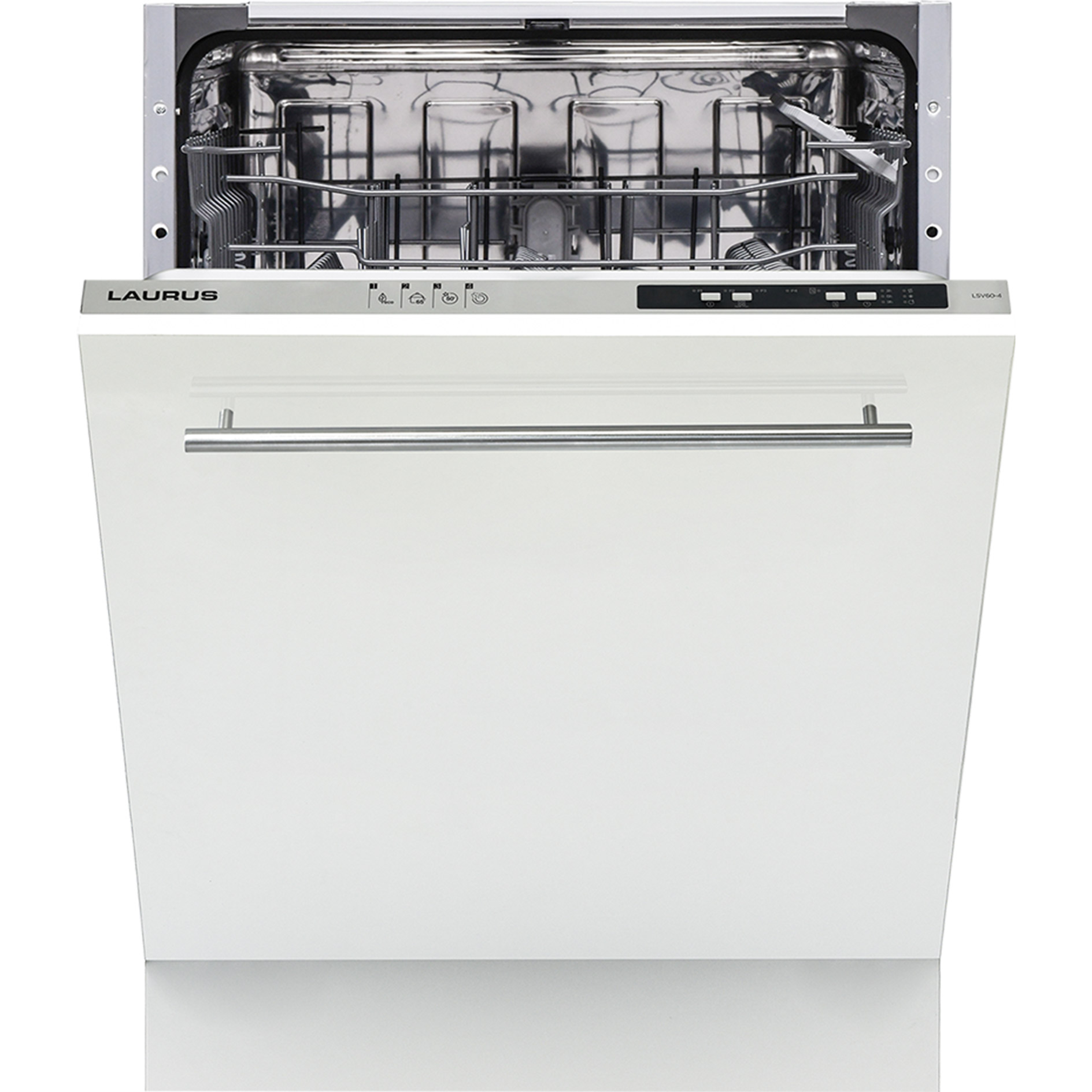nobilia Küchenblock TOUCH - Lacklaminat Alpinweiß supermatt - mit E-Geräten - Kühlschrank links - 310 cm
