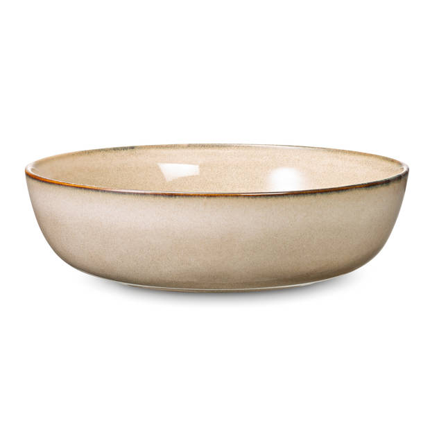 Blokker diep bord Vancouver - crème - Ø220cm
