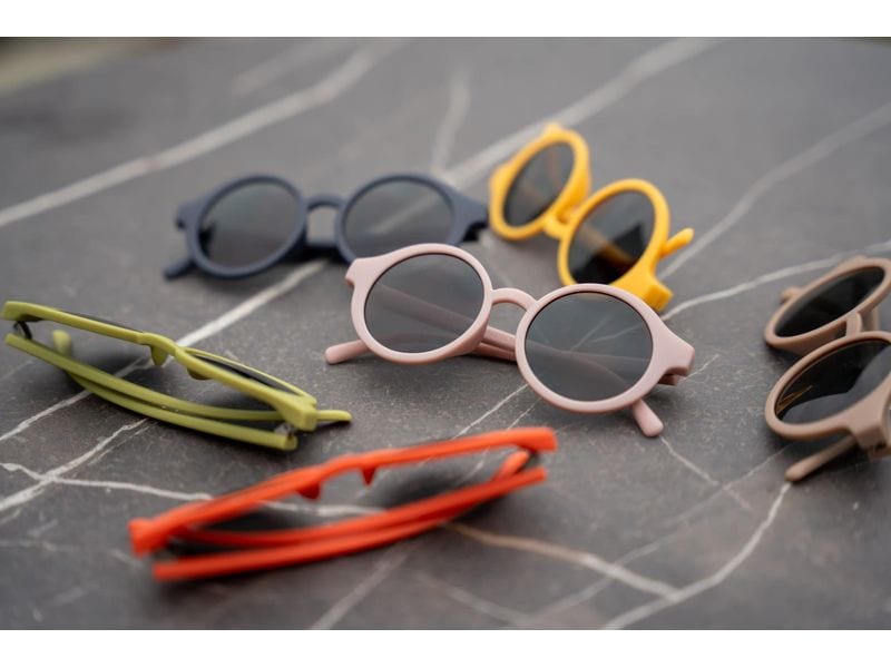 Filibabba Kinder-Sonnenbrille 1-3 Jahre Bleached Mauve Sonnenbrille mit UV-Filter 400 für 100% Schutz vor UV-Strahlung