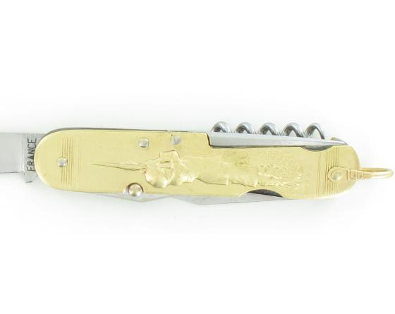 Chasseur - Chien - 6 Pièces Couteau de poche par Coursolle