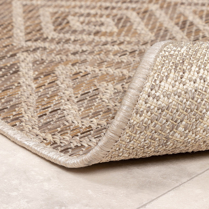 Jute buitenkleed - Fora Tile Naturel | De jute look!