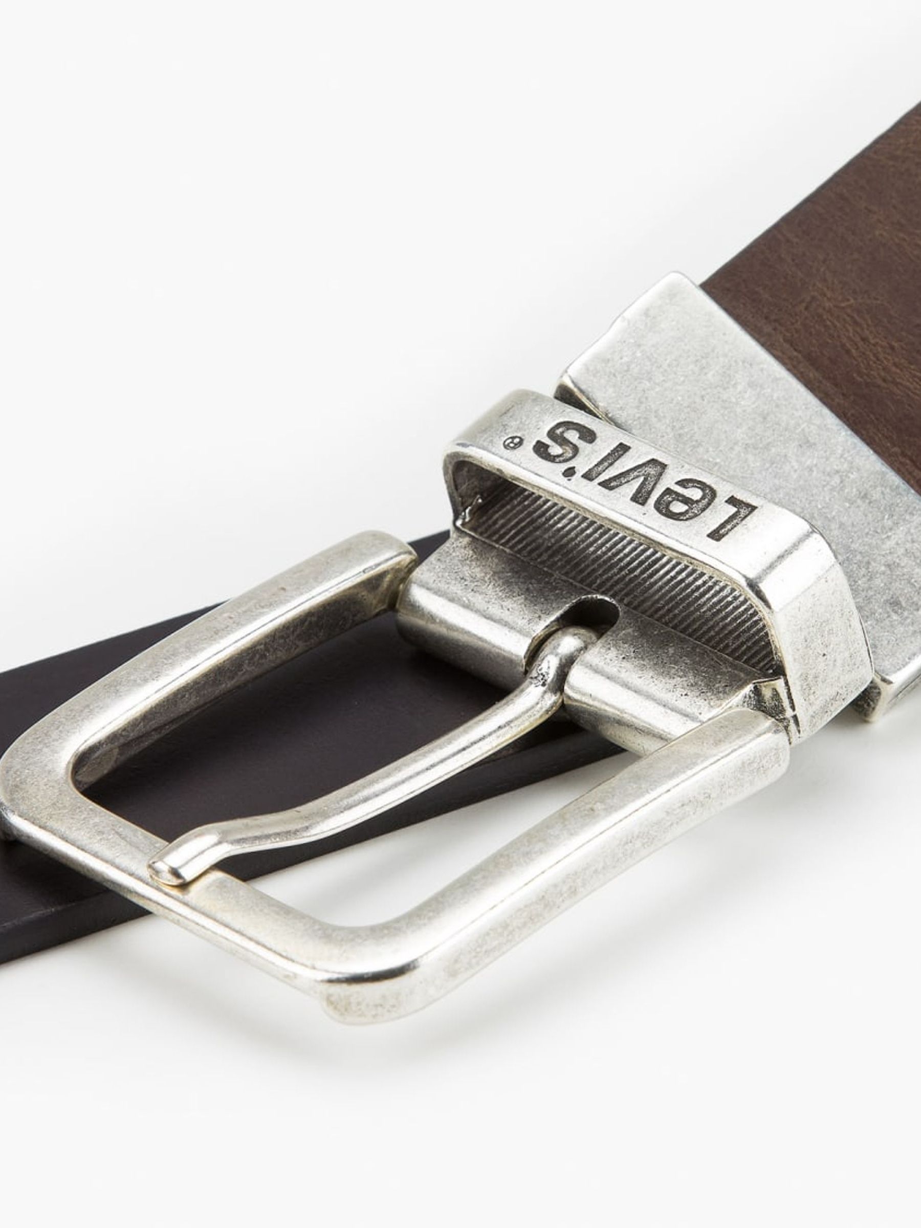 Bruin - Levi's® aan twee kanten draagbare riem