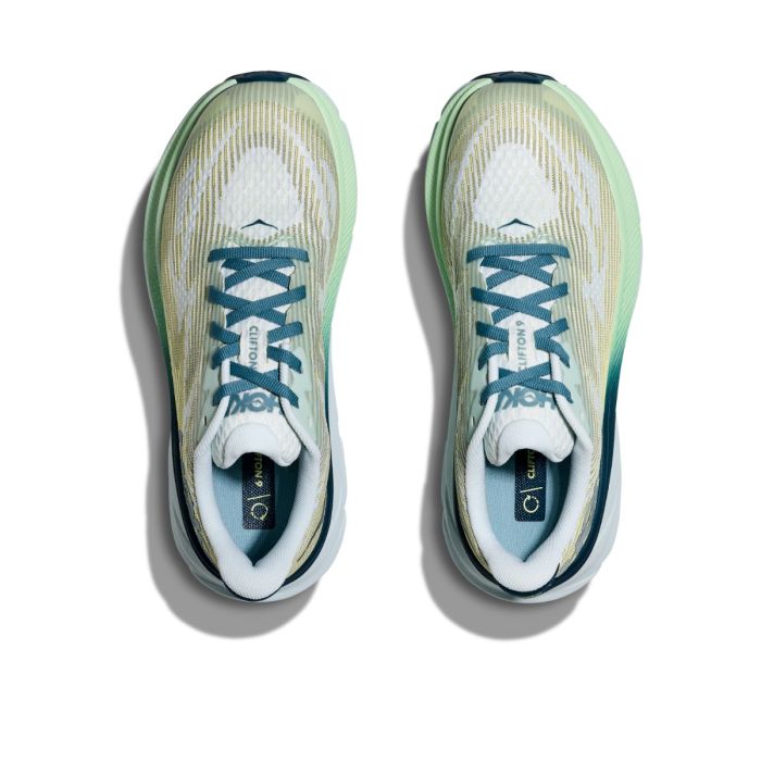 Hoka Junior Løbesko Clifton 9 Grøn