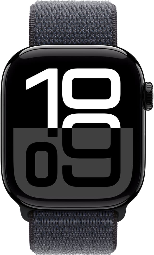 Apple Watch S10 42mm GPS (Jet Black Alu/Ink sportsloop)
